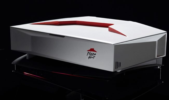 Pizza Hut - acessório faz PS5 esquentar pizza (3)