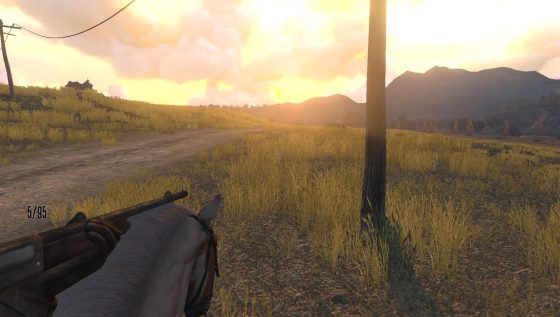 Red Dead Redemption em primeira pessoa
