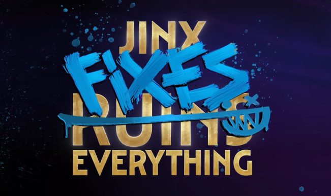 Jinx Fixes Everything minigame LOL