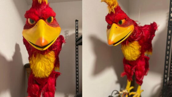 Banjo-Kazooie animatrônico