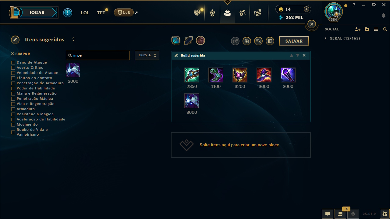 Build para Mel - League of Legends