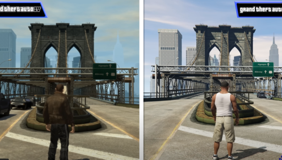 GTA 4 vs GTA 5