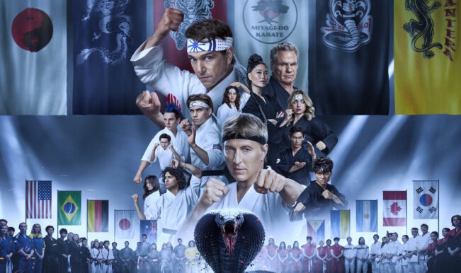 Cobra Kai - um dos lançamentos da Netflix para fevereiro