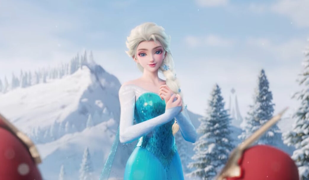 Honor of Kings com Elsa de Frozen