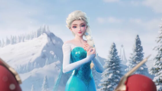 Honor of Kings com Elsa de Frozen