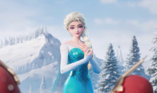 Honor of Kings com Elsa de Frozen