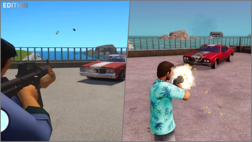 GTA Vice City NextGen Edition comparação