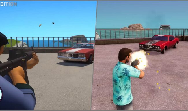 GTA Vice City NextGen Edition comparação