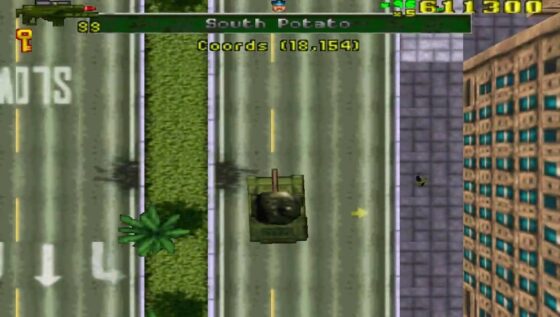 GTA 1 tanque