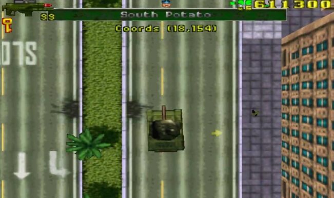 GTA 1 tanque