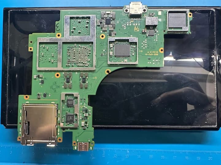 Nintendo Switch 2 placa mãe rumor