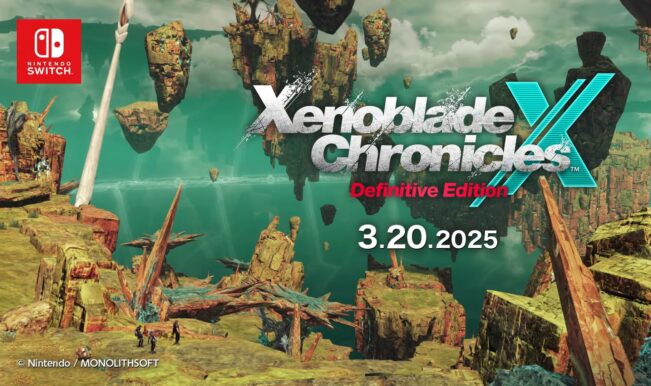 Xenoblade Chronicles X Definitive Edition trailer lançamentos de março 2025