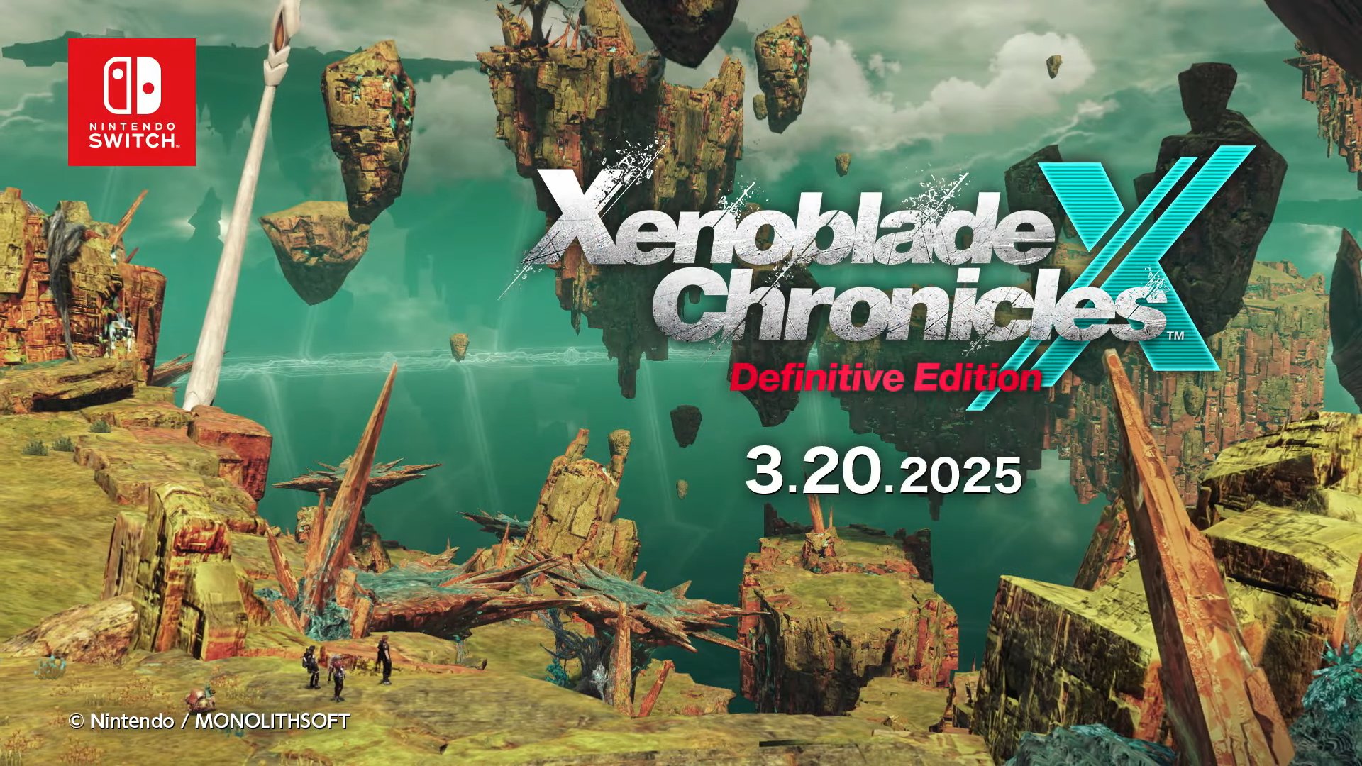 Xenoblade Chronicles X Definitive Edition trailer lançamentos de março 2025
