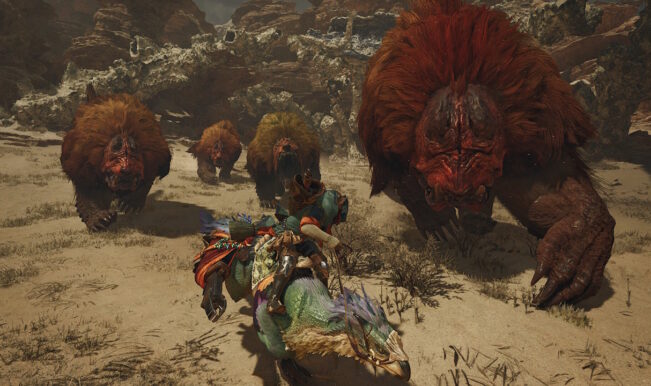 Monster Hunter Wilds - um dos jogos a serem lançados nesta semana