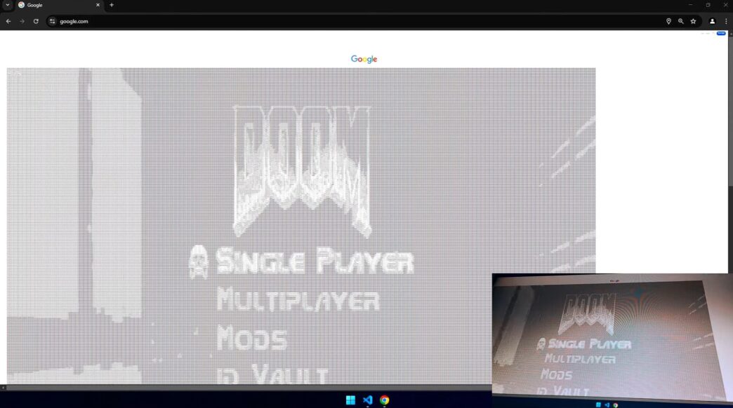 Doom barra de pesquisa Google