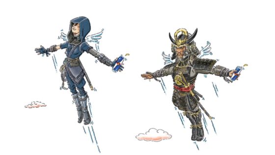 Assassin's Creed Shadows itens Red Bull