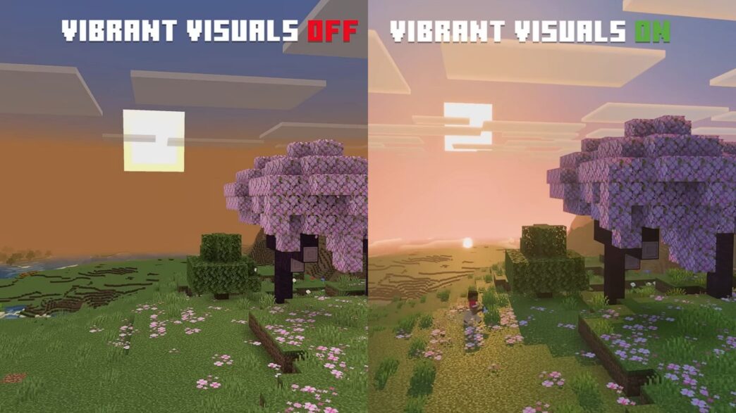 Minecraft Vibrant Visuals