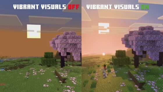 Minecraft Vibrant Visuals