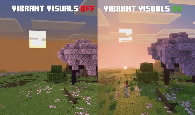 Minecraft Vibrant Visuals