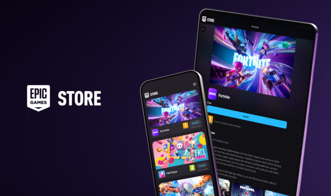 Epic Games Store no iOS