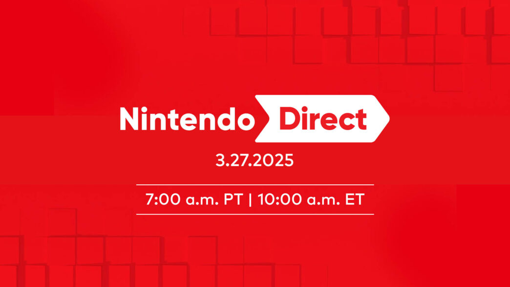 Nintendo Direct marcado para março de 2025