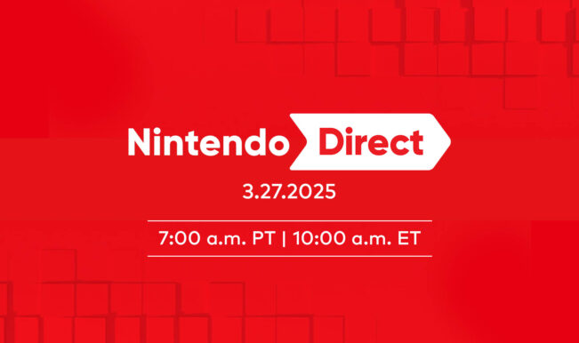 Nintendo Direct marcado para março de 2025