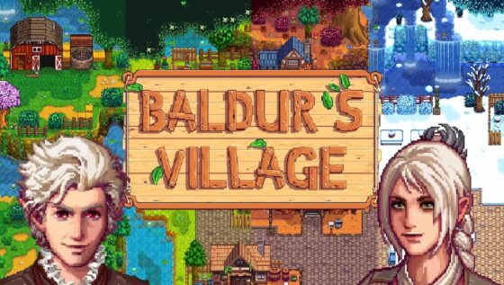 Stardew Valley mod Baldur's Gate 3 Astarion