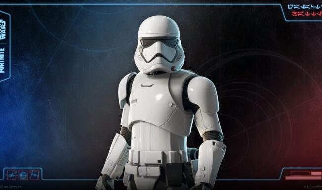 Stormtrooper skin grátis Fortnite