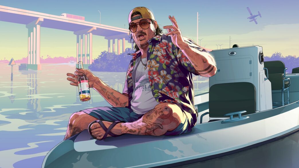 Cal Hampton ilustração GTA 6