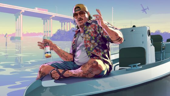 Cal Hampton ilustração GTA 6