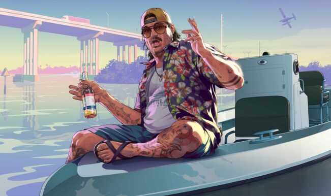 Cal Hampton ilustração GTA 6