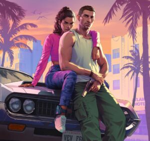 Jason e Lucia ilustração GTA 6