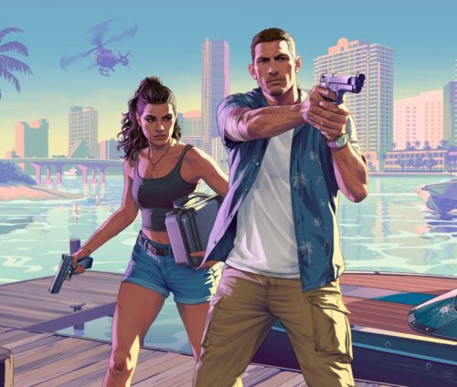 Jason e Lucia ilustração GTA 6 Rockstar