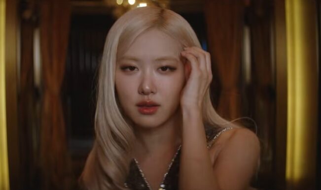 Rosé no clipe de F1 filme