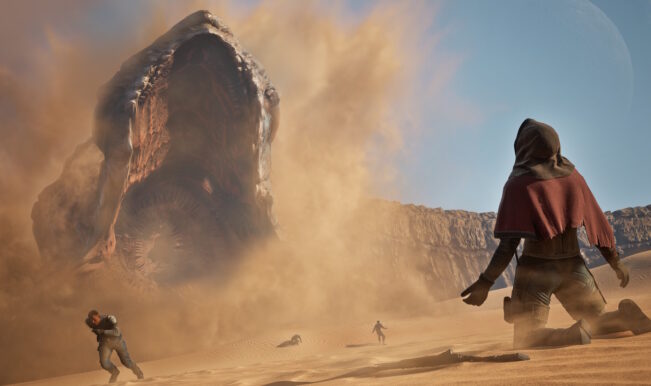 Dune Awakening - um dos jogos a serem lançados nesta semana