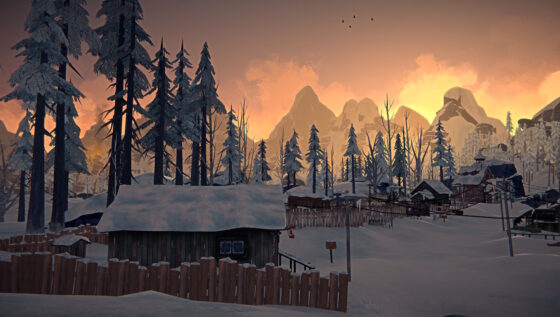 The Long Dark - jogo com muitos cenários na neve