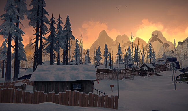 The Long Dark - jogo com muitos cenários na neve