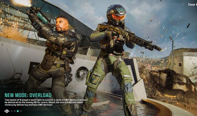 Call of Duty Black Ops 7 Overload novo modo
