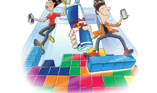 Red Bull Tetris