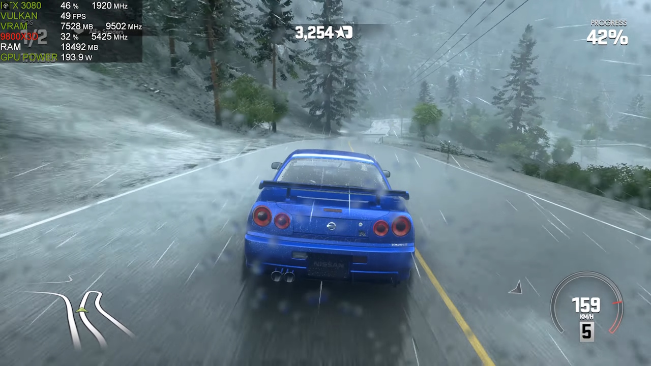 Driveclub - jogo do PlayStation 4 sendo emulado no PC (2)