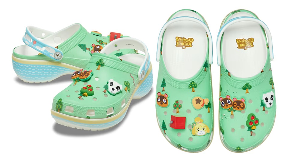 Animal Crossing Crocs