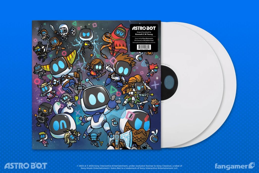 Astro Bot disco de vinil