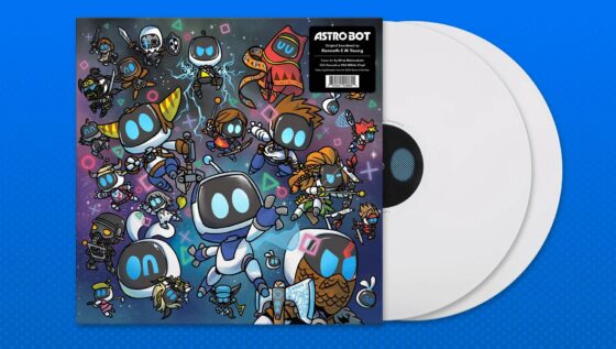 Astro Bot disco de vinil