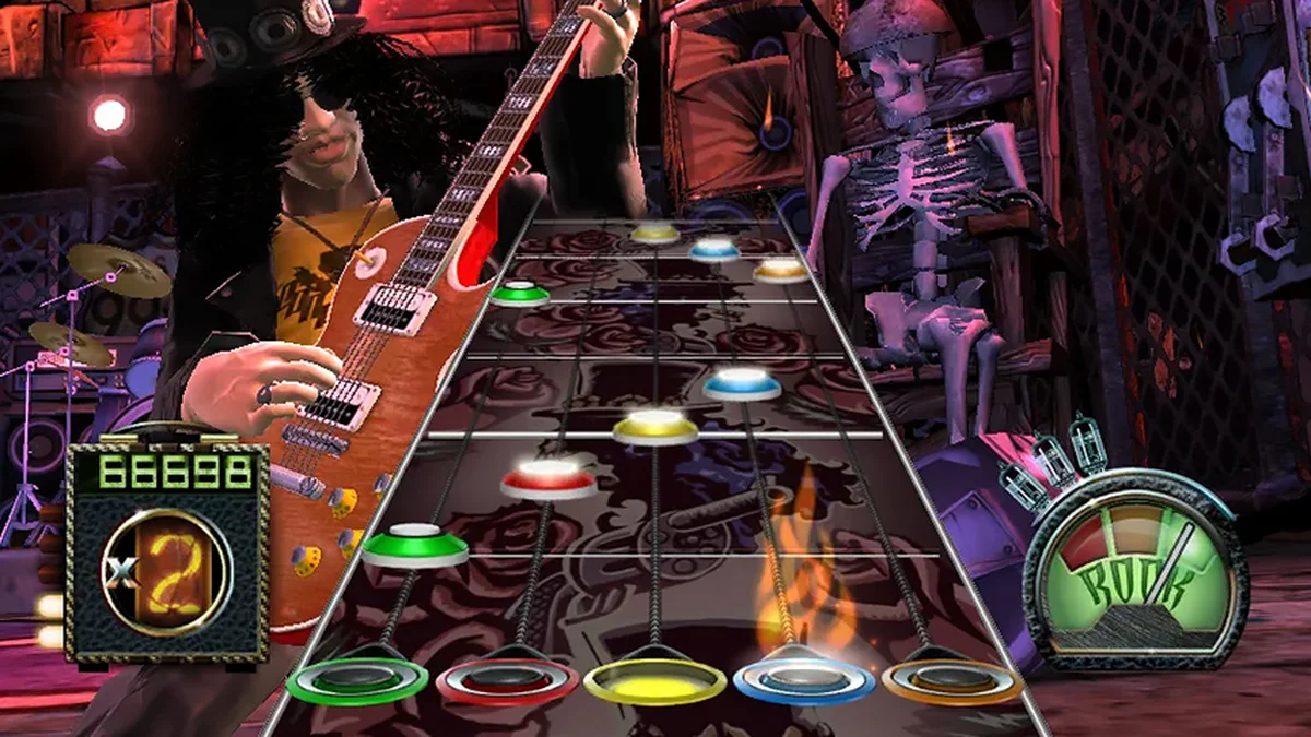 Jogos musicais Guitar Hero jogos musicais