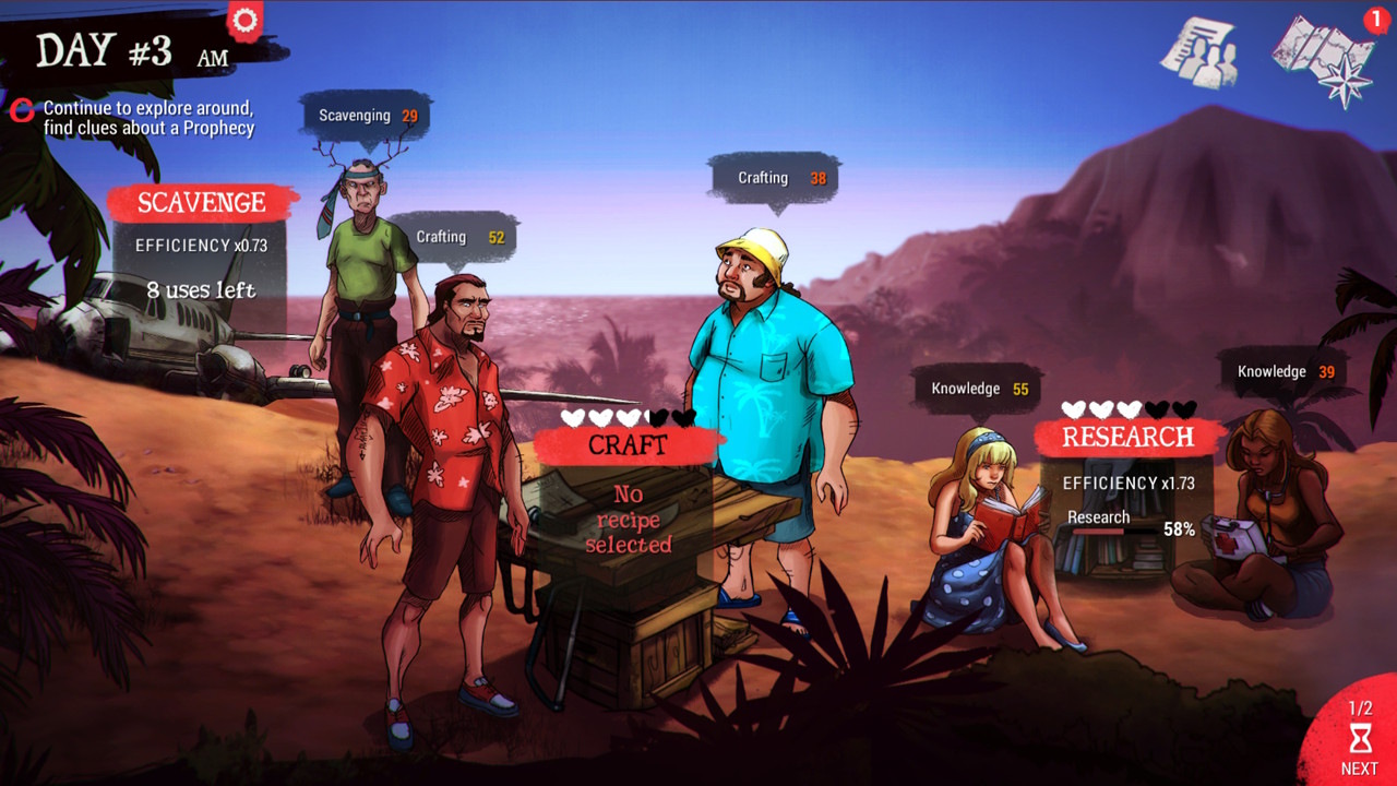 gerenciamento Dead in Bermuda - jogo de gerenciamento de graça na Steam (3)