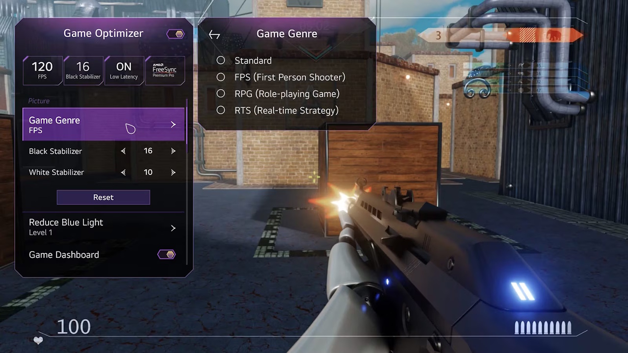 Game Optimizer - detecta gênero FPS