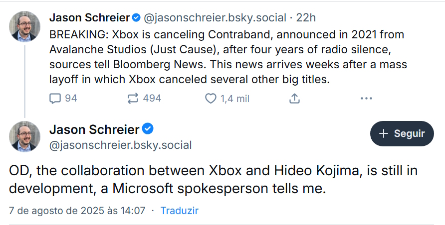 OD segue em desenvolvimento