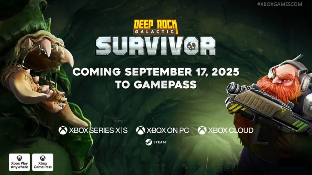 Xbox Deep Rock Galactic Survivor