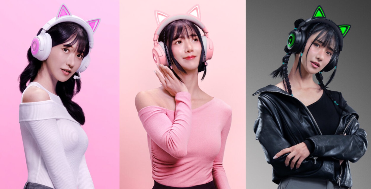 Razer Kraken Kitty V3 Pro linha headset