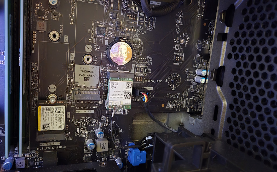 Alienware Aurora Alienware Aurora - placa mãe memória SSD (2)